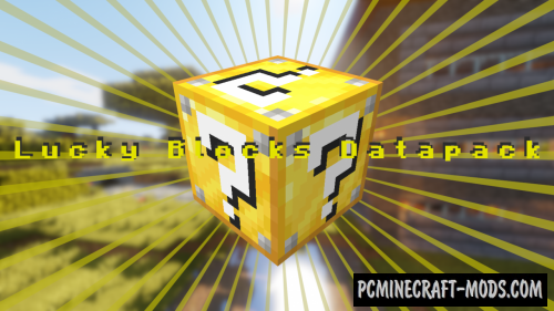 Longbeak S Lucky Blocks Data Pack For Minecraft 1 14 2 Pc Java Mods - roblox lucky block minecraft datapack