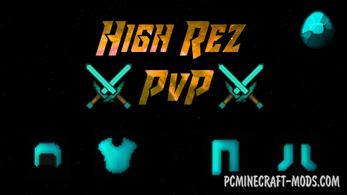 High Rez PvP Resource Pack For Minecraft 1.14.2