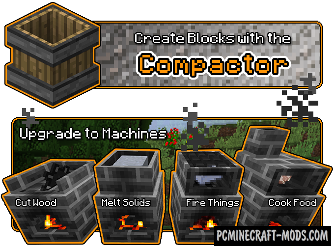 Pyrotech - New Blocks Mod For Minecraft 1.12.2