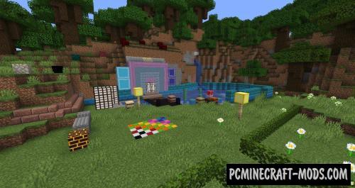 Blockus - Decorative Mod For Minecraft 1.20.2, 1.19.4, 1.19.3, 1.16.5