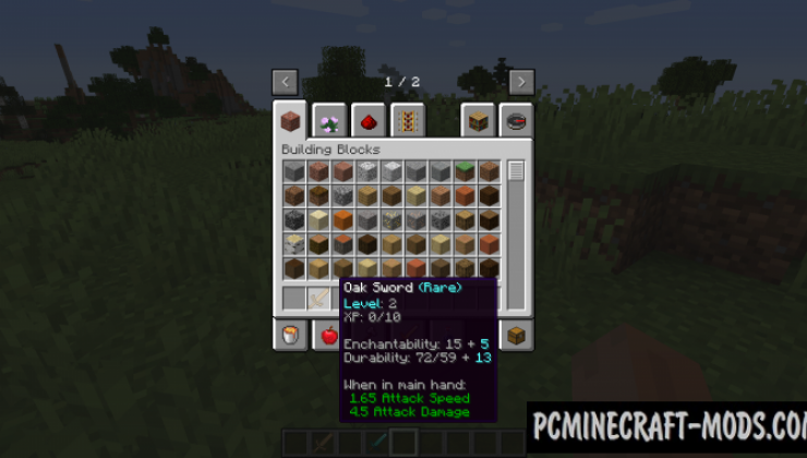 Weapon Craftery Mod For Minecraft 1.14.4