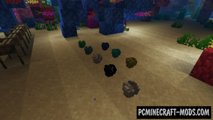 Oysters - New Plants Mod For Minecraft 1.16.5, 1.15.2, 1.14.4