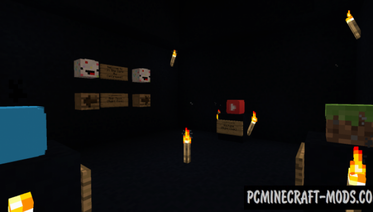 In The Dark - PvP Map For Minecraft