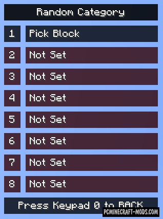 I Need Keybinds - Tweak Mod For Minecraft 1.15, 1.14.4