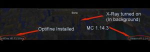 minecraft xray texture pack for optifine 1.14.4