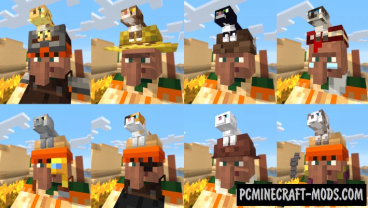 Hats Data Pack For Minecraft 1.14.3, 1.14