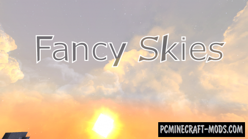 Fancy Skies 512x, 128x Resource Pack For MC 1.20.1, 1.19.4