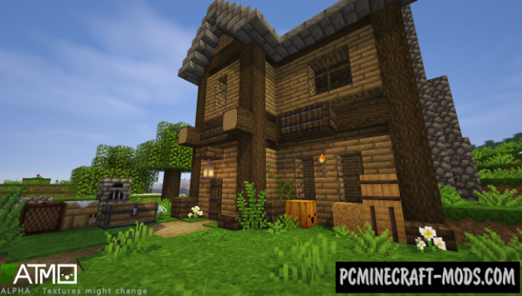 Atmo 16x16 Resource Pack For Minecraft 1.14.4