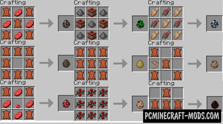 Craftable Spawn Eggs Data Pack For Minecraft 1.14.3