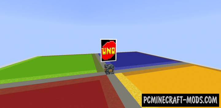 Uno - Minigame Map For Minecraft