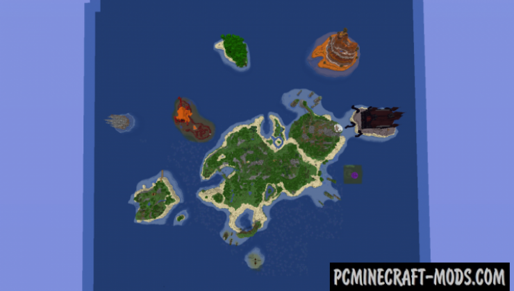 Ender Island - Survival Map For Minecraft