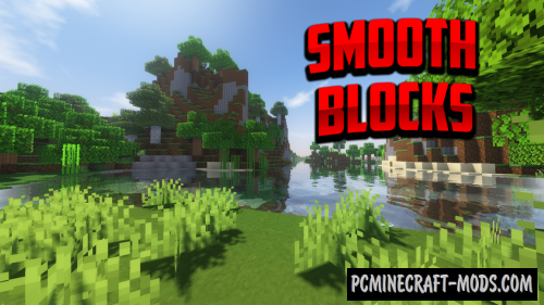 Smooth Blocks 128x Resource Pack For MC 1.16.5, 1.16.4