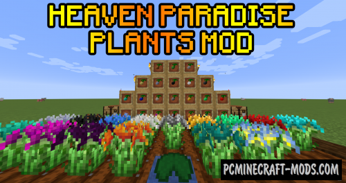 Heaven Paradise Plants - Food ores Mod For Minecraft 1.14.4