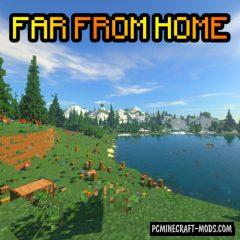 Far from Home - World Creator Mod For Minecraft 1.16.5, 1.12.2