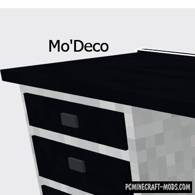 Mo'Deco - Decorative Mod For Minecraft 1.12.2