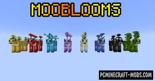 Mooblooms New Mobs Mod For Minecraft 1 17 1 1 16 5 Pc Java Mods