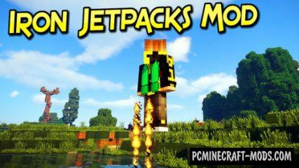 Iron Jetpacks - Mech Armor Mod For Minecraft 1.19.4, 1.18.2, 1.16.5, 1.12.2