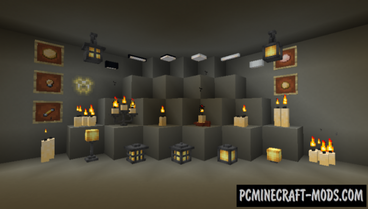 Extended Lights - Decoration Mod For Minecraft 1.16.5, 1.14.4