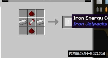 Iron Jetpacks - Mech Armor Mod For Minecraft 1.19.3, 1.18.2, 1.16.5, 1.12.2