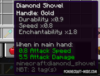 Altcraft Tools - New Items Mod For Minecraft 1.14.4