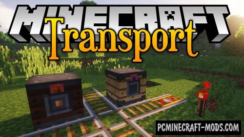 Transport - New Redstone Blocks Mod For Minecraft 1.16.5