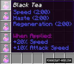 Tea Data Pack For Minecraft 1.14.4