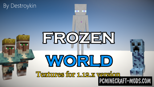 Frozen World 16x16 Resource Pack For Minecraft 1.12.2
