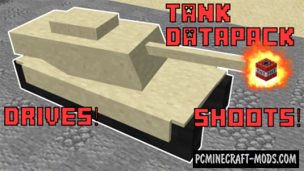 Working Tank - Vehicle Data Pack For Minecraft 1.14.4, 1.14