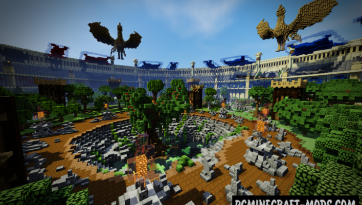 Arena PvP Coliseum Map For Minecraft