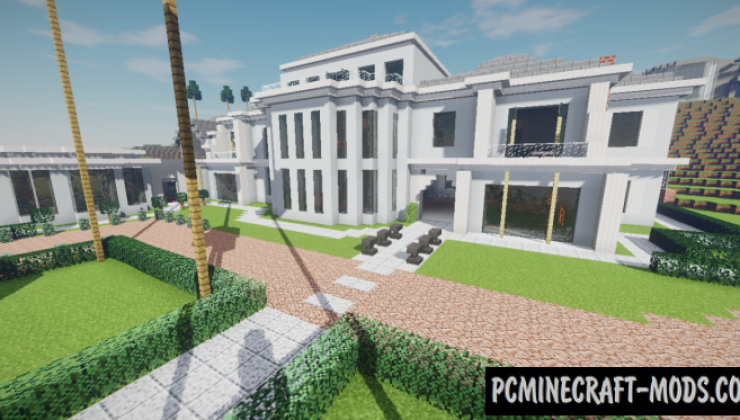 Famous Mansion Beverly Hills - House Map MC