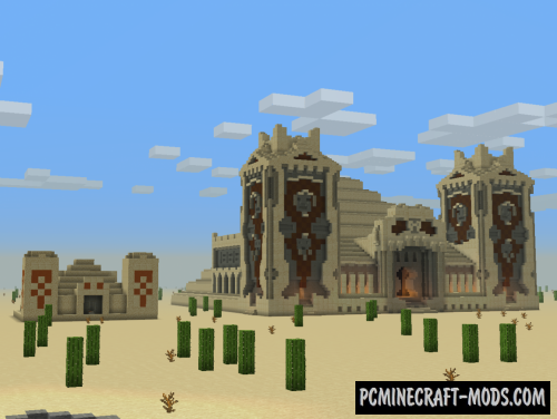 Temple Run 3 Minecraft Map