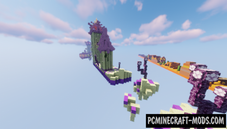 Biome Run 2 - Parkour Map For Minecraft