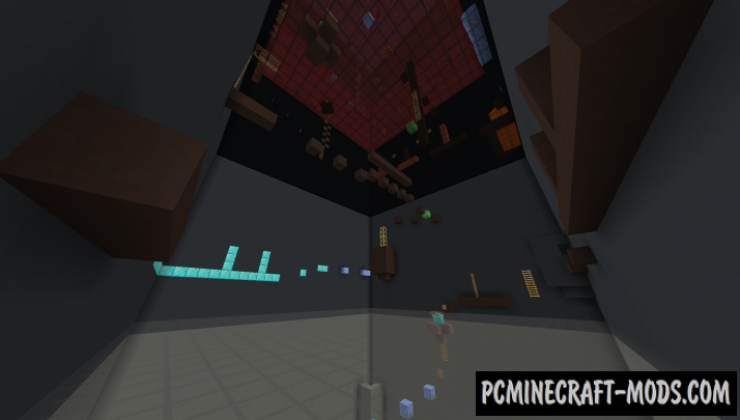 Parkour 20 LvL Map For Minecraft