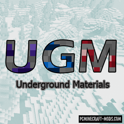 Underground Materials - Armor, Tools Mod 1.15.1, 1.14.4