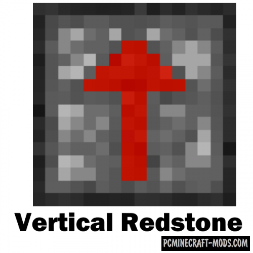 Vertical Redstone - New Tech Blocks Mod MC 1.15, 1.14.4