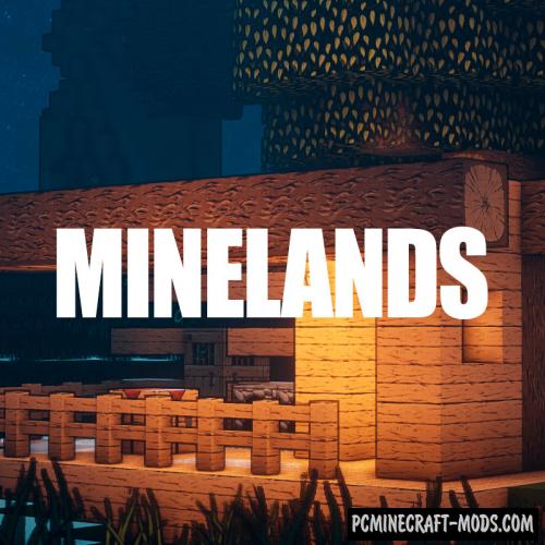 Minelands Cartoon 128x128 Resource Pack MC 1.15.2, 1.14.4