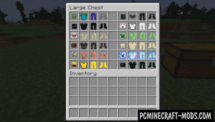 Mob Armor - More Armor Sets Mod For Minecraft 1.16.5, 1.12.2