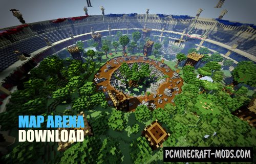 Arena PvP Coliseum Map For Minecraft