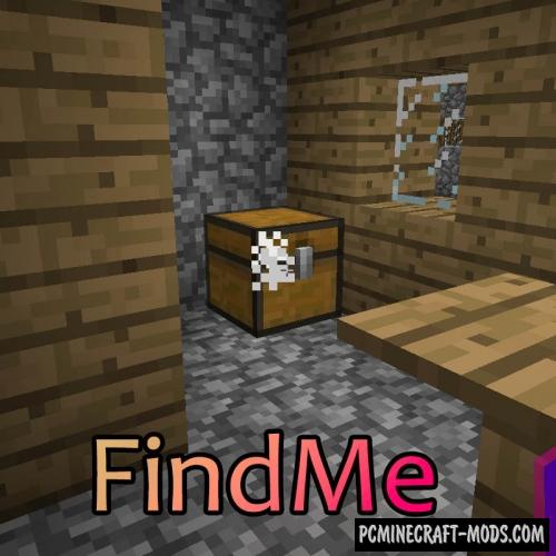 FindMe - Inventory Tweak Mod For Minecraft 1.18.1, 1.16.5, 1.12.2