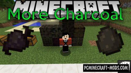 More Charcoal - Technology Mod For Minecraft 1.18.1, 1.17.1, 1.16.5, 1.12.2