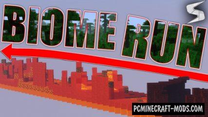 Biome Run 2 - Parkour Map For Minecraft