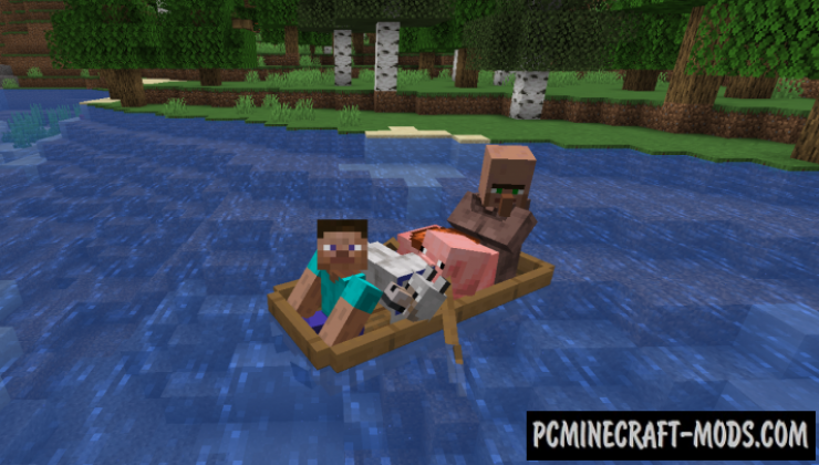 Extra Boats - Vanilla Vehicles Mod Minecraft 1.19.1, 1.18.2, 1.16.5