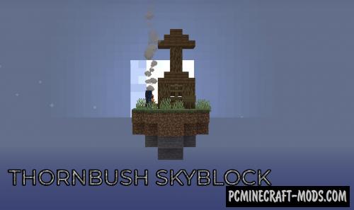 Thornbush Skyblock - Survival Map For Minecraft