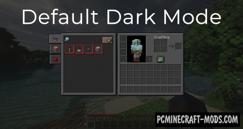 Dark UI 1.9 - 1.17 Minecraft Texture Pack