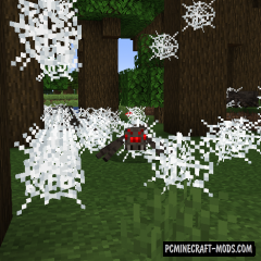 Spiders Produce Webs - Mob Tweak Mod MC 1.20.4, 1.19.4, 1.18.1, 1.12.2