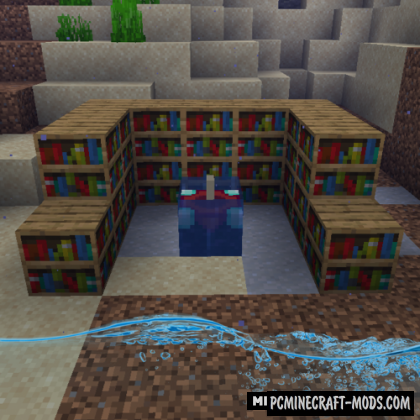 Underwater Enchanting - Tweak Mod For MC 1.20.4, 1.19.4, 1.18.1, 1.16.5