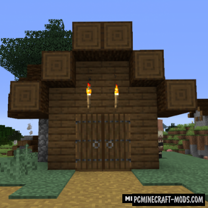 Double Doors - Door Tweak Mod For Minecraft 1.19.2, 1.18.2, 1.12.2