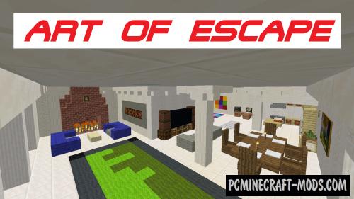 Art of Escape - Puzzle Map For Minecraft