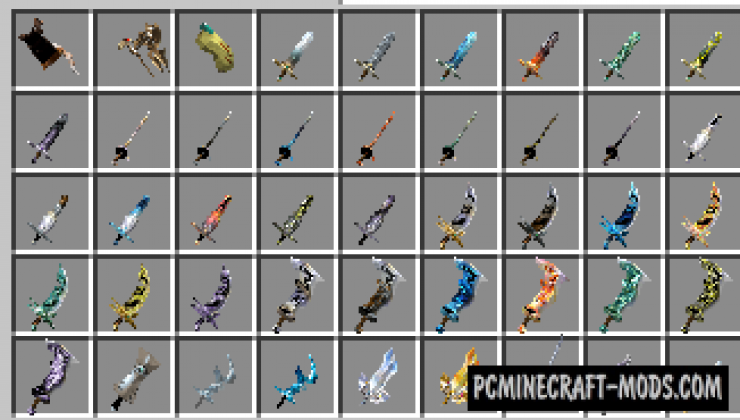 dotHack Forge - Guns, Weapons Mod For MC 1.16.5, 1.12.2