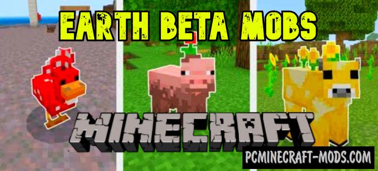 How To Get the NEW MINECRAFT EARTH MOBS EARLY in MCPE! - Minecraft Bedrock  Edition! 